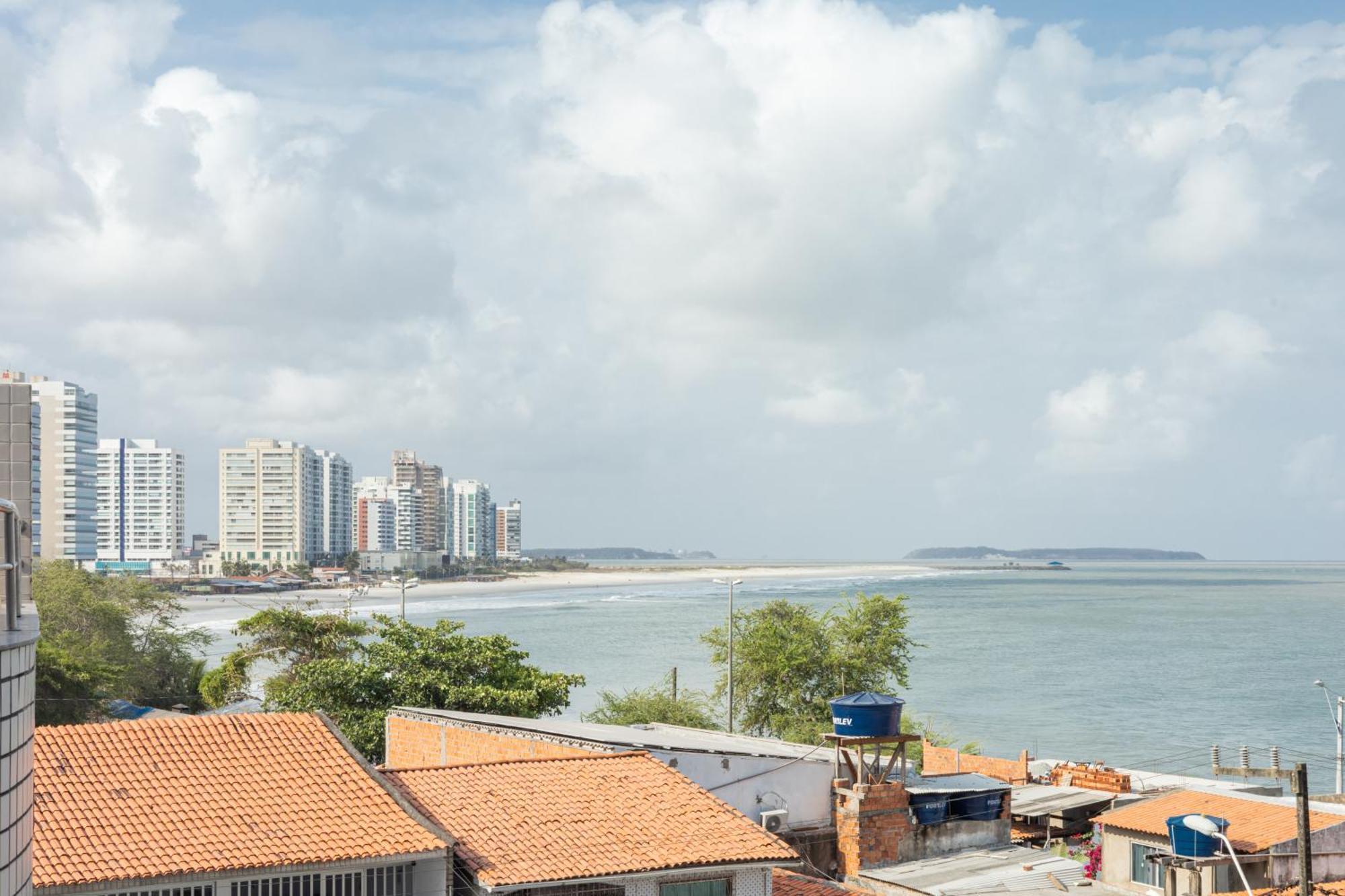 Vista Mar E Lagoa - Cozinha E Frigobar - Apartamento Flat Proximo A Praia São Luís Exterior foto
