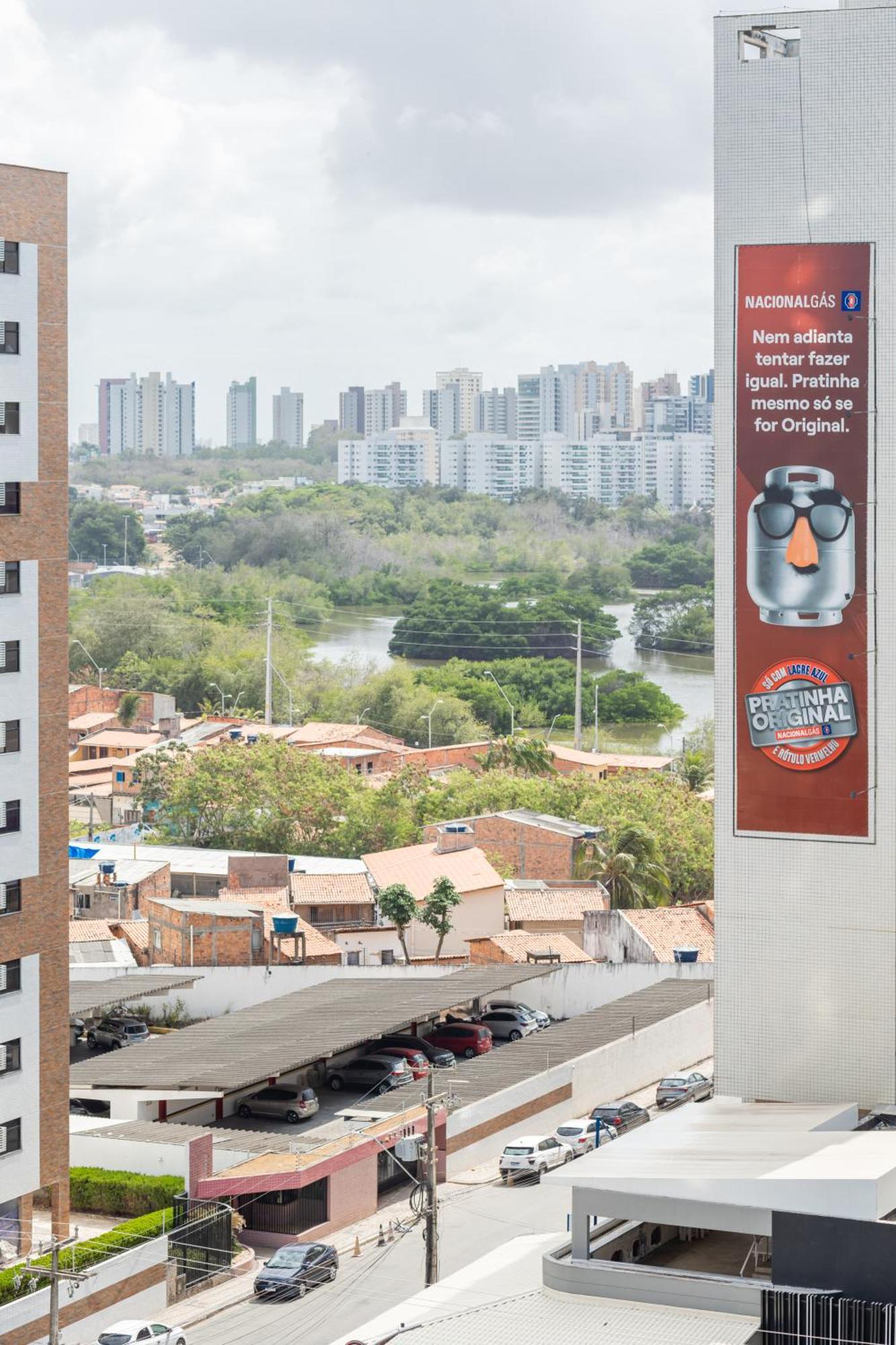 Vista Mar E Lagoa - Cozinha E Frigobar - Apartamento Flat Proximo A Praia São Luís Exterior foto