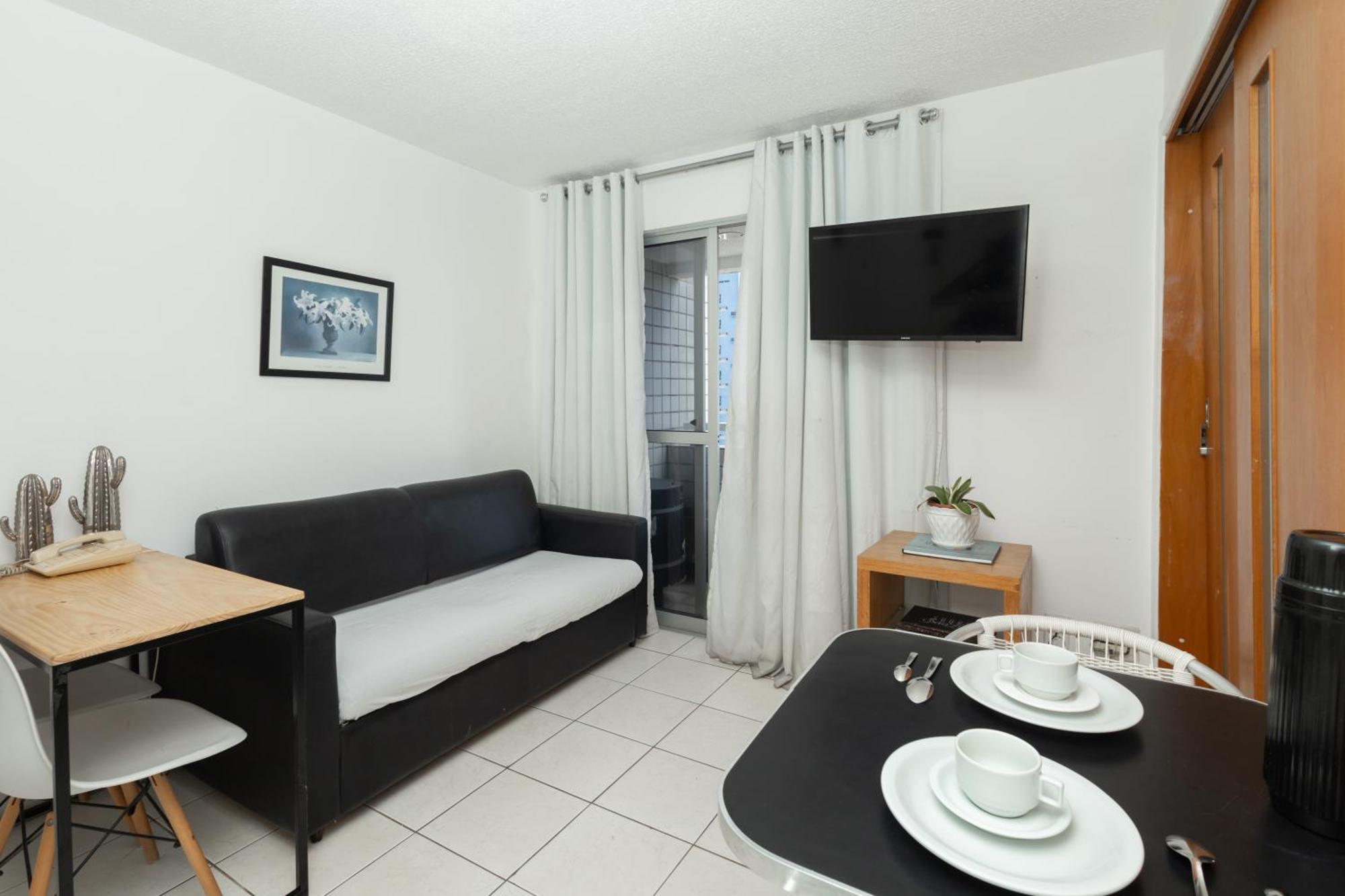 Vista Mar E Lagoa - Cozinha E Frigobar - Apartamento Flat Proximo A Praia São Luís Exterior foto