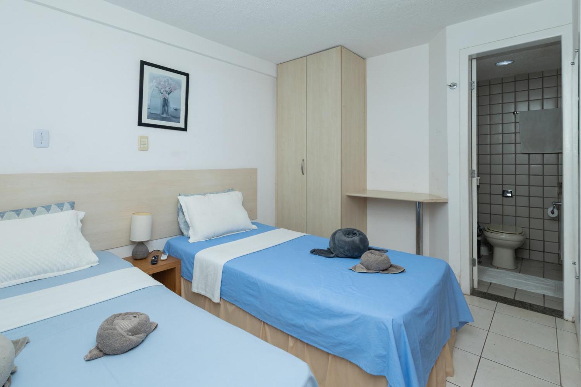 Vista Mar E Lagoa - Cozinha E Frigobar - Apartamento Flat Proximo A Praia São Luís Exterior foto