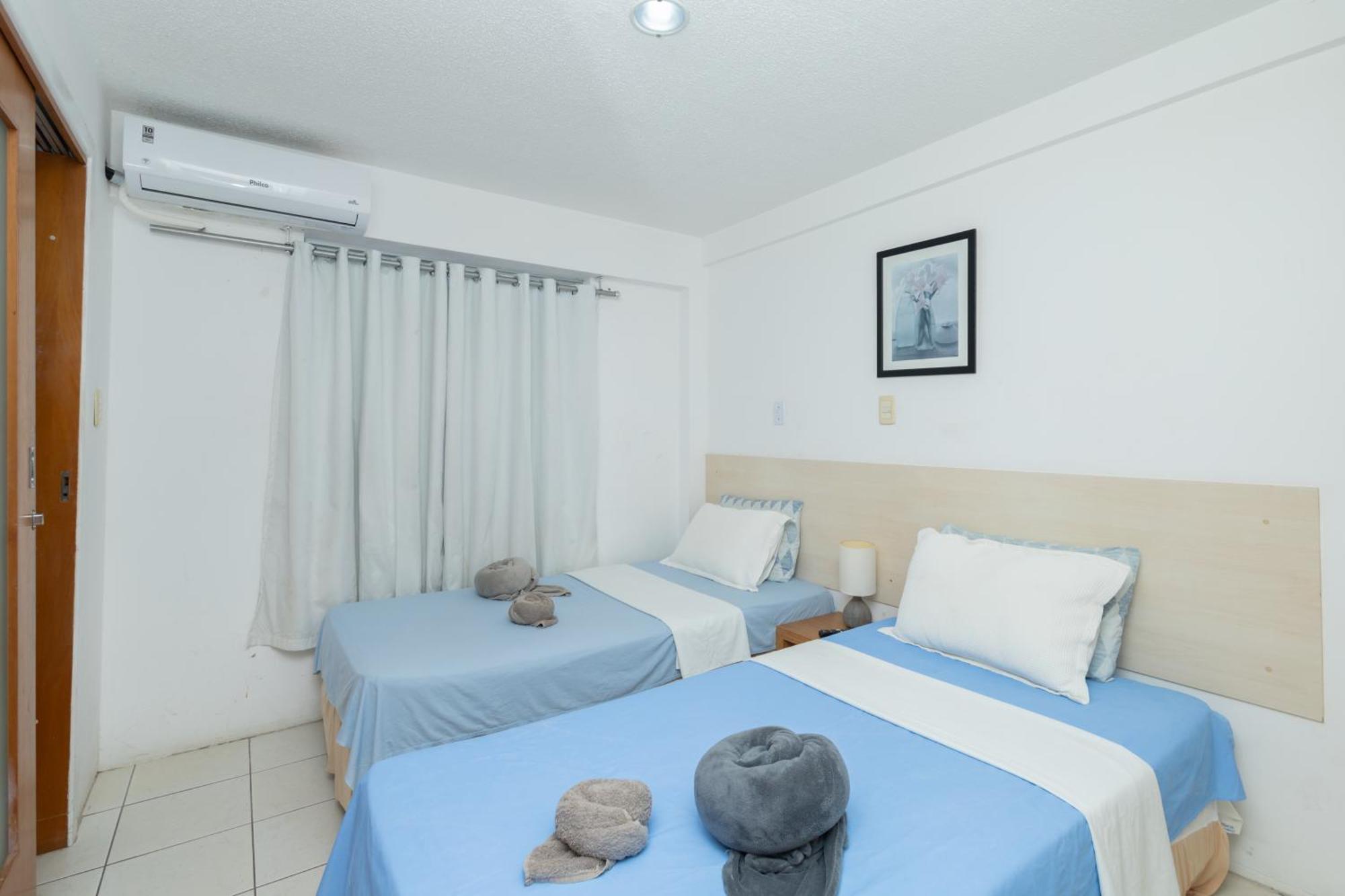 Vista Mar E Lagoa - Cozinha E Frigobar - Apartamento Flat Proximo A Praia São Luís Exterior foto