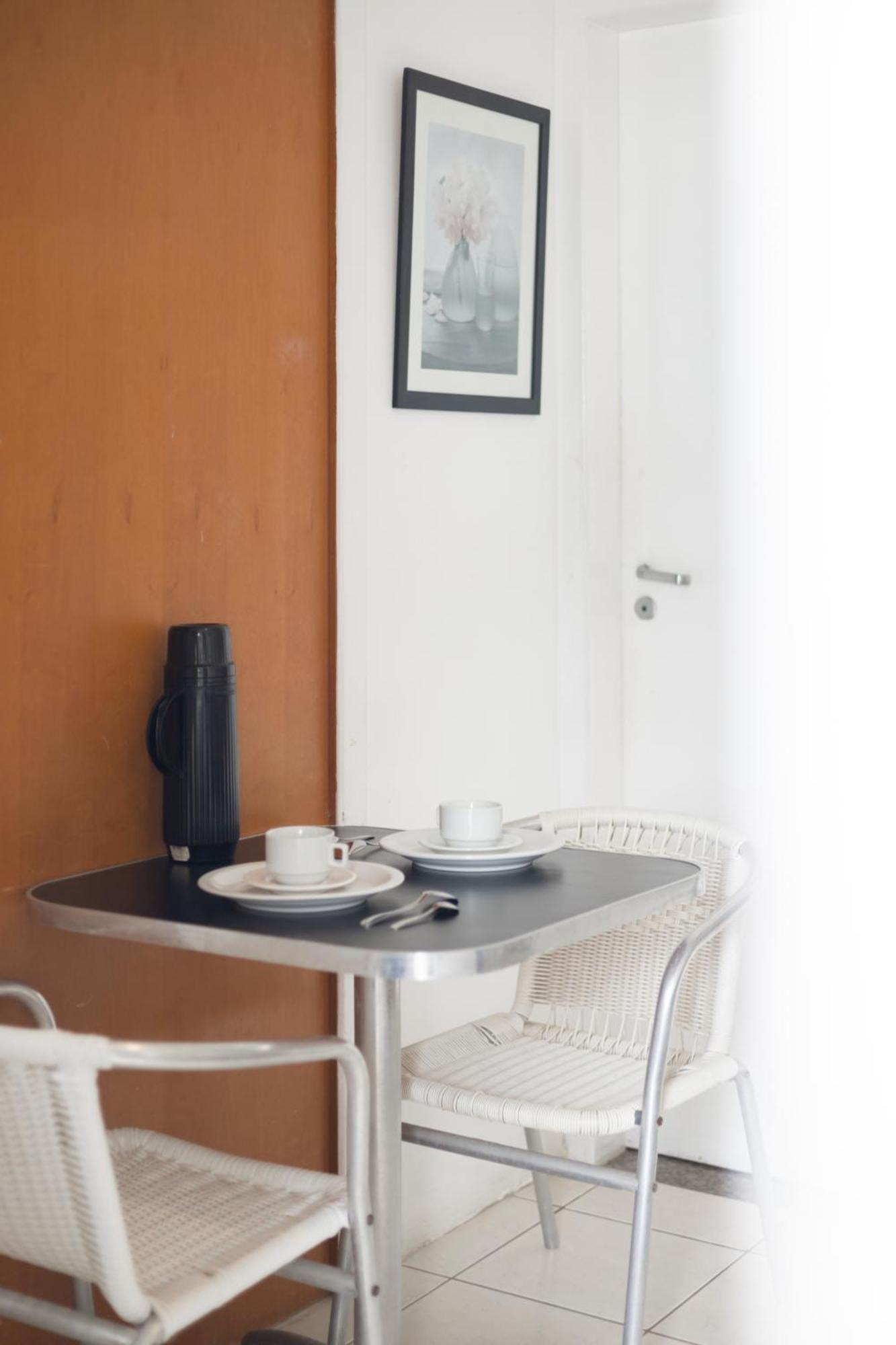 Vista Mar E Lagoa - Cozinha E Frigobar - Apartamento Flat Proximo A Praia São Luís Exterior foto